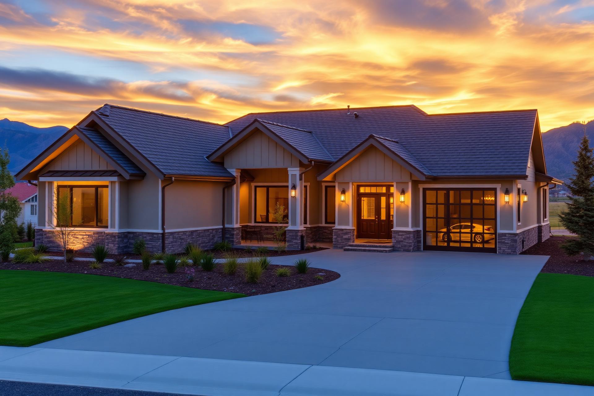 Luxury home with premium new roof in Southeast Idaho